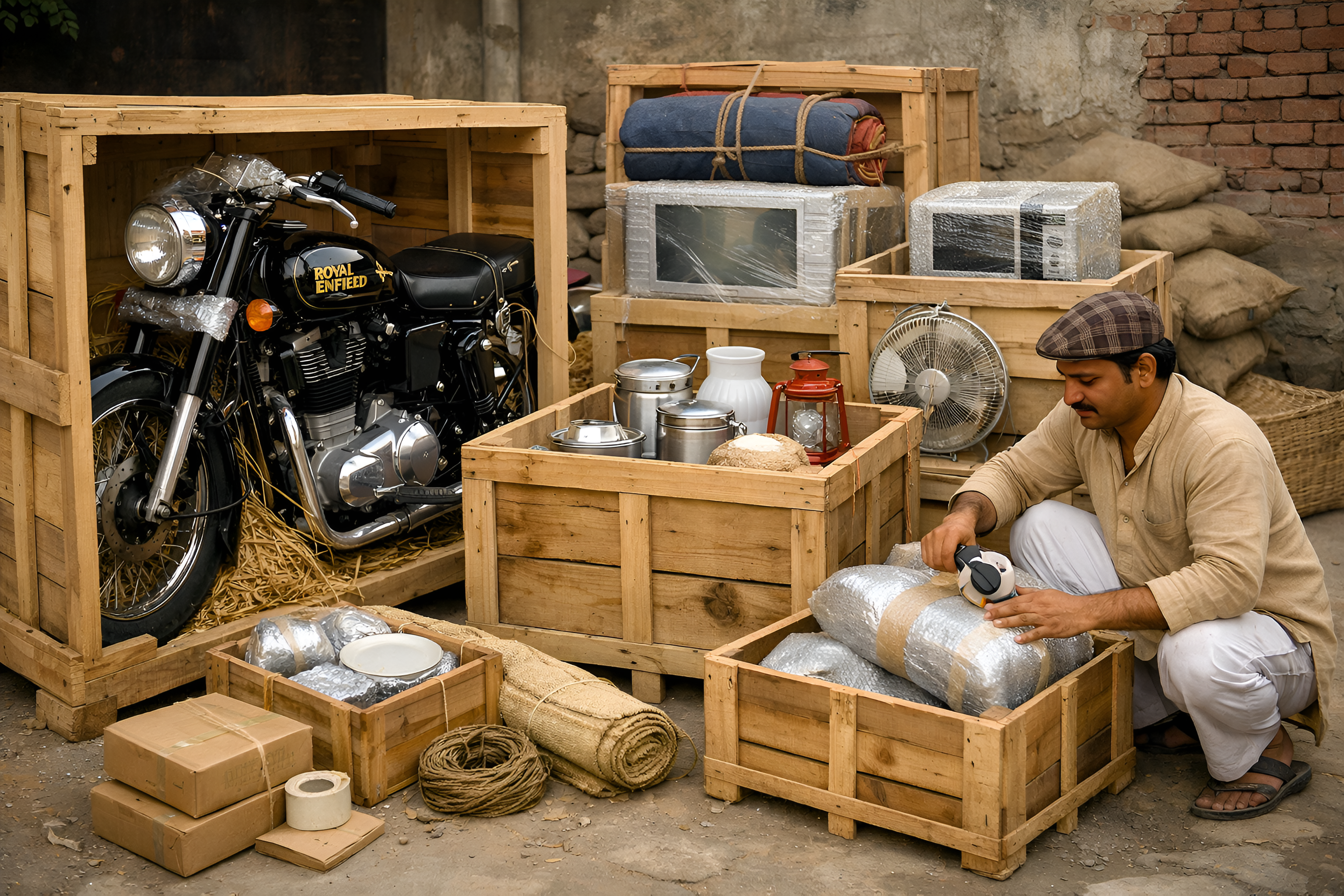 Wooden Crate