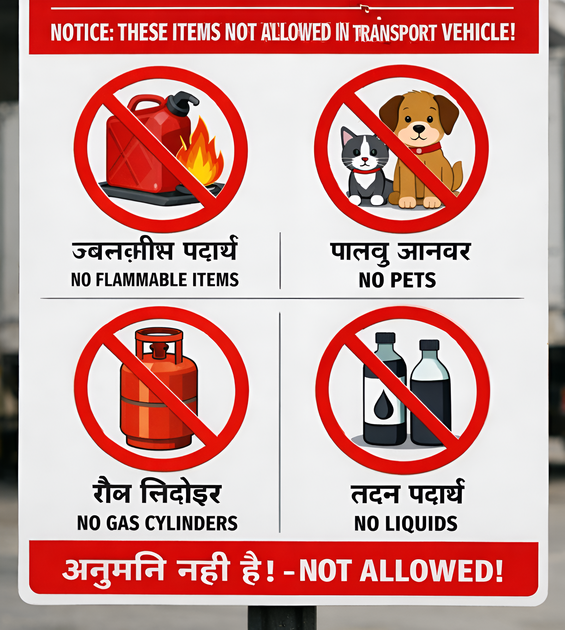 Restricted Items